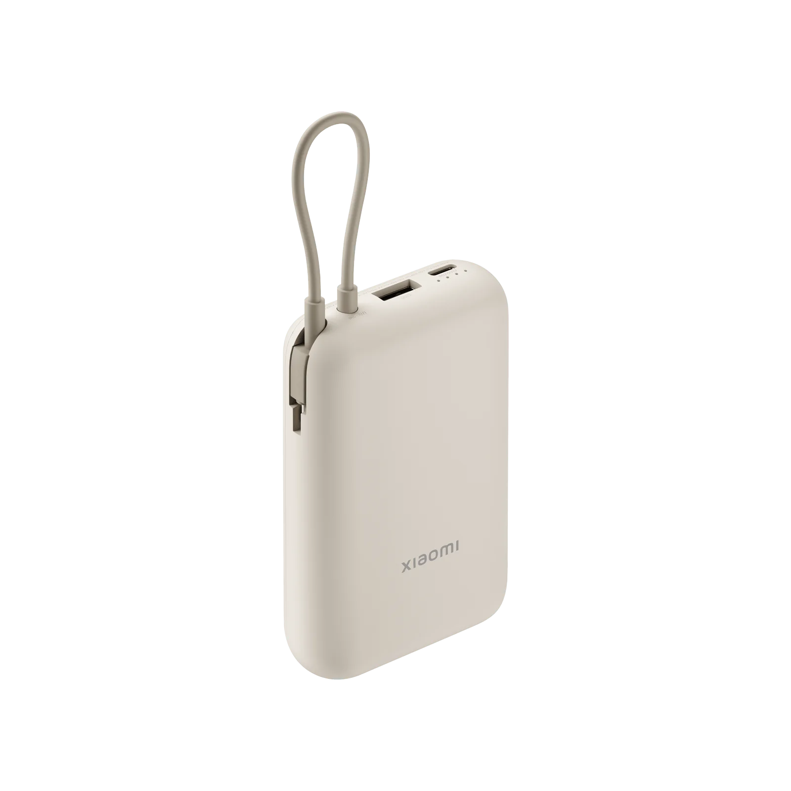Внешний аккумулятор Xiaomi Pocket Power Bank 10000 мА·ч 22,5 Вт со встроенным кабелем USB-C, белый (BHR7007CN) Внешний аккумулятор Xiaomi Pocket Power Bank 10000 мА·ч 22,5 Вт со встроенным кабелем USB-C, белый (BHR7007CN)