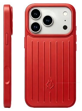 Чехол Rimowa для iPhone 17 Pro Красный Чехол Rimowa для iPhone 17 Pro Красный
