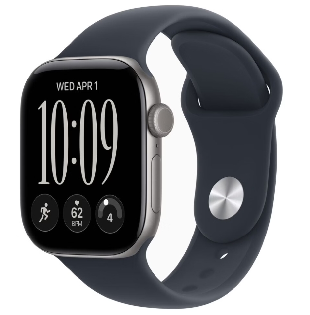 Apple Watch (Series 12) 42mm Space Gray Navy Blue Sport Band S/M (MJE74) Apple Watch (Series 12) 42mm Space Gray Navy Blue Sport Band S/M (MJE74)
