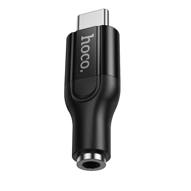 Аудиопереходник Hoco UPA35 Mia USB-C → 3,5 мм, чёрный Аудиопереходник Hoco UPA35 Mia USB-C → 3,5 мм, чёрный