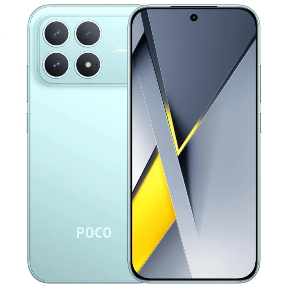 Xiaomi POCO F8 Pro 12/512 ГБ, голубой Xiaomi POCO F8 Pro 12/512 ГБ, голубой