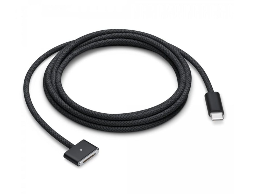 Кабель Apple USB-C to MagSafe 3 Cable (2m), черный (MUVQ3FE/A)