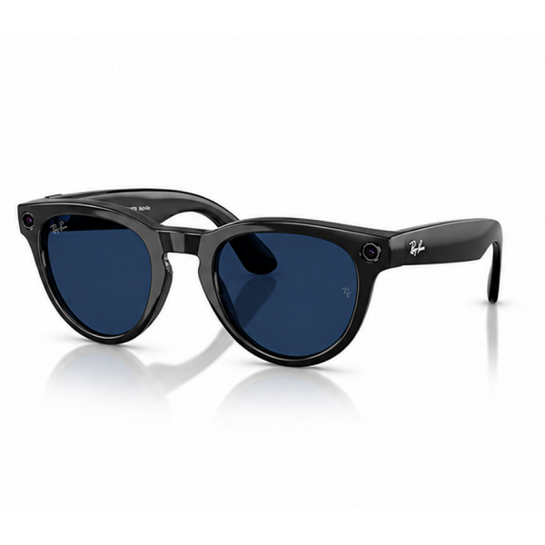 Смарт очки Ray-Ban (Gen 2) Headliner Shiny Black / Transitions Sapphire 150 - 50 Size