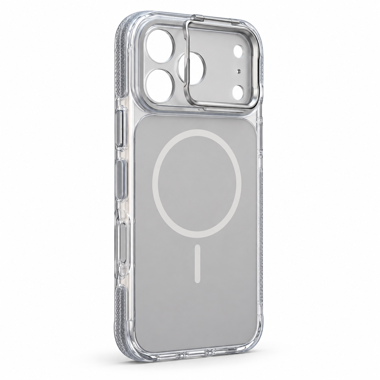 Чехол New Case с подставкой для iPhone 17 Pro Max / 18 Pro Max Серый