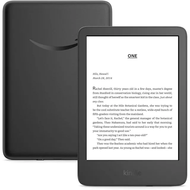 Электронная книга Amazon Kindle 11th Gen (2024) 6″ Wi‑Fi 16 ГБ, чёрная