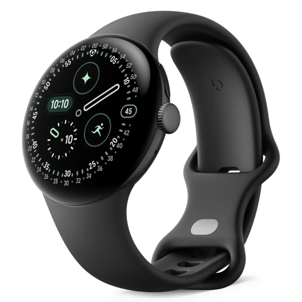 Google Pixel Watch 4 45mm Matte Black/Obsidian (Черный)