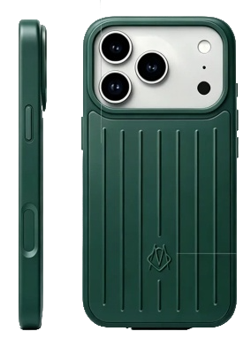 Чехол Rimowa для iPhone 17 Pro Max Зеленый Чехол Rimowa для iPhone 17 Pro Max Зеленый