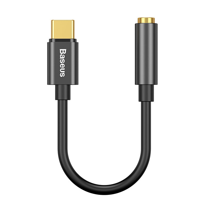 Аудиопереходник Baseus L54 USB-C → 3,5 мм, чёрный, CATL54-01 Аудиопереходник Baseus L54 USB-C → 3,5 мм, чёрный, CATL54-01