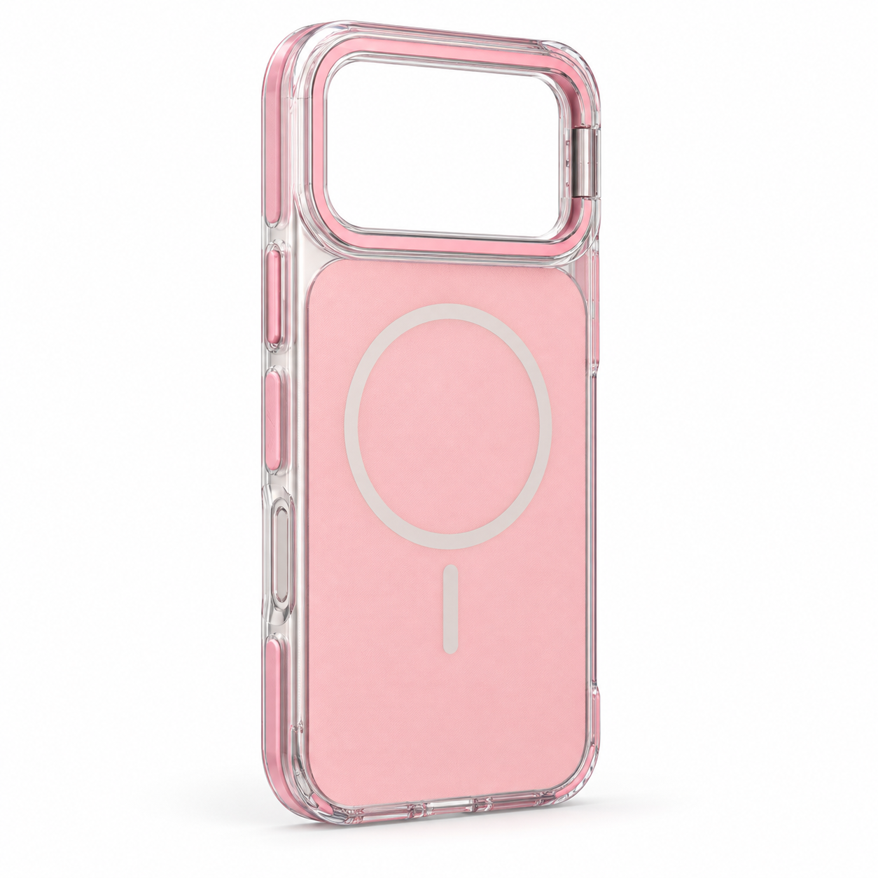 Чехол New Case с подставкой для iPhone 17 Pro Max / 18 Pro Max Розовый