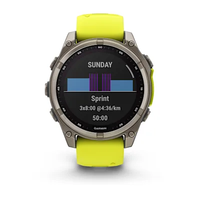 Garmin Fenix 8 47mm Solar Sapphire Titanium Yellow (010-02906-21) Garmin Fenix 8 47mm Solar Sapphire Titanium Yellow (010-02906-21)