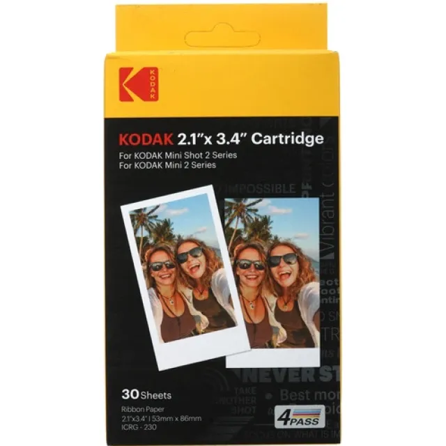 Картридж для фотоаппарата Kodak ICRG-230 2.1" x 3.4 Cartidge 30 шт Картридж для фотоаппарата Kodak ICRG-230 2.1" x 3.4 Cartidge 30 шт