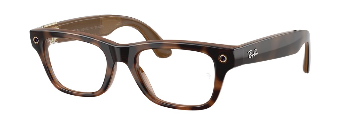 Смарт очки Ray-Ban (Gen 2) Blazer Optics Havana Frame/Demo Lenses 155 - 54 Size