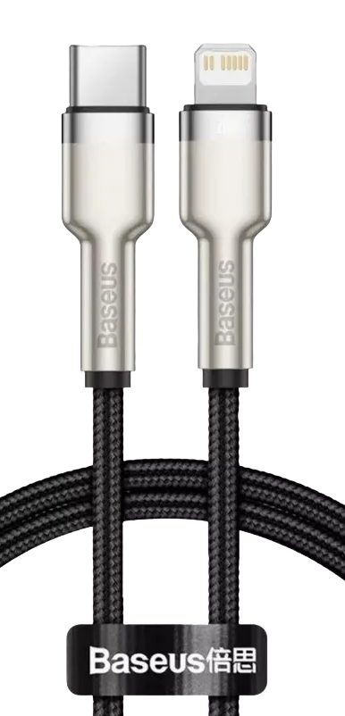 Кабель Baseus USB/Lightning (1m) - Black
