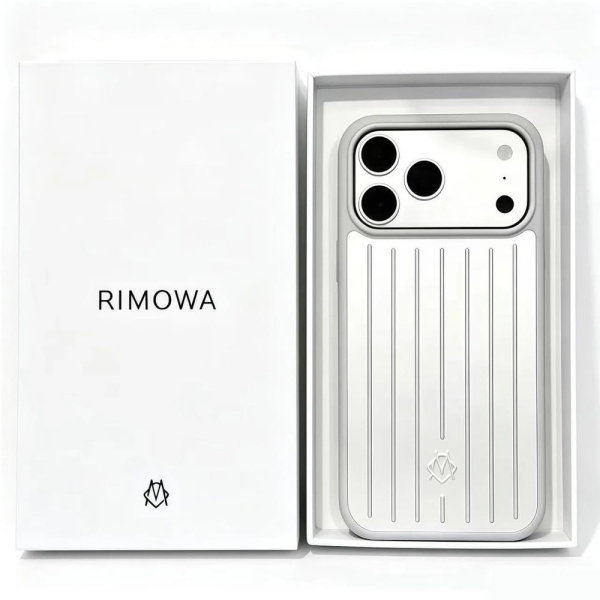 Чехол Rimowa для iPhone 17 Pro Max / 18 Pro Max Серебристый