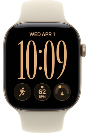 Apple Watch (Series 12) 42mm Light Gold Sport Band S/M (MJED4) Apple Watch (Series 12) 42mm Light Gold Sport Band S/M (MJED4)