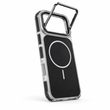 Чехол New Case с подставкой для iPhone 17 Pro Max / 18 Pro Max Черный