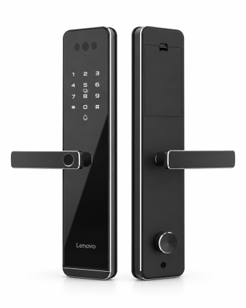 Умный замок Lenovo E6 Pro Black (чёрный) Умный замок Lenovo E6 Pro Black (чёрный)