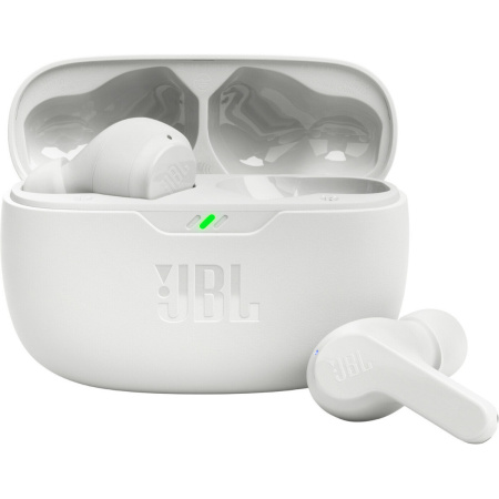 Наушники беспроводные JBL Wave Beam White (белые) Наушники беспроводные JBL Wave Beam White (белые)