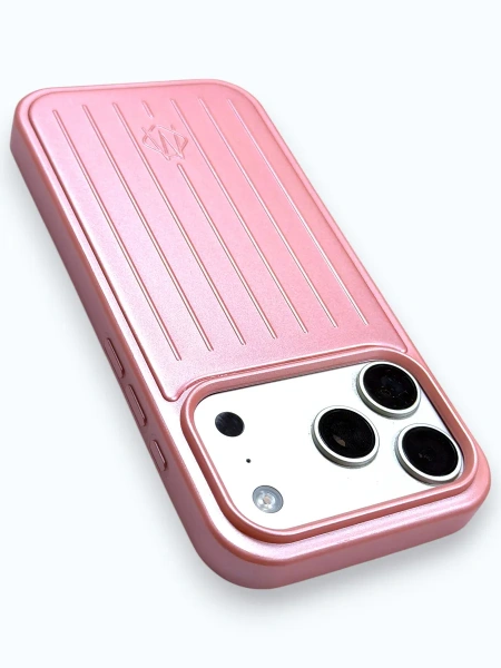 Чехол Rimowa для iPhone 17 Pro Max / 18 Pro Max Розовый