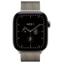 Apple Watch Series 12 MJGH4, натуральный титан и стальной миланский ремешок