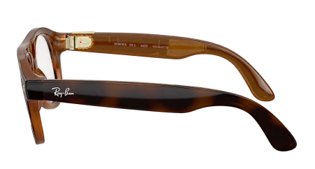 Умные очки Ray-Ban Meta Aviator Gen 3 RW4016 Transitions Brown Polished Havana (черепаховые)