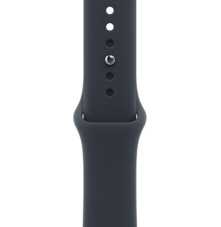 Apple Watch (Series 12) 42mm Space Gray Navy Blue Sport Band S/M (MJE74)