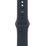 Apple Watch (Series 12) 42mm Space Gray Navy Blue Sport Band S/M (MJE74)