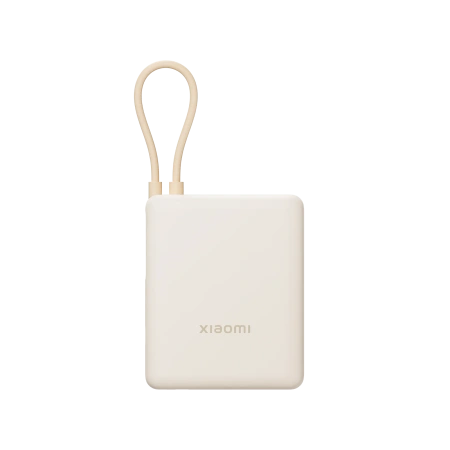 Внешний аккумулятор Xiaomi Power Bank 10000 мА·ч 33 Вт со встроенным кабелем USB-C, белый (BHR9360CN) Внешний аккумулятор Xiaomi Power Bank 10000 мА·ч 33 Вт со встроенным кабелем USB-C, белый (BHR9360CN)