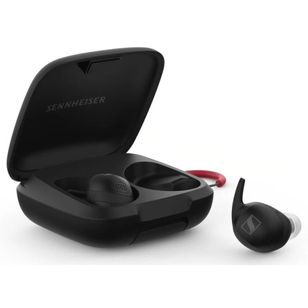 Наушники беспроводные Sennheiser Momentum Sport Black (чёрные)