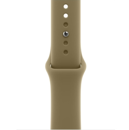 Apple Watch (Series 12) 42mm Dark Bronze Olive Sport Band S/M (MJEF4)