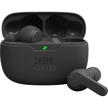 Наушники беспроводные JBL Wave Beam Black (чёрные) Наушники беспроводные JBL Wave Beam Black (чёрные)