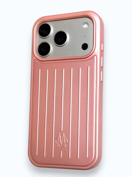 Чехол Rimowa для iPhone 17 Pro Max / 18 Pro Max Розовый
