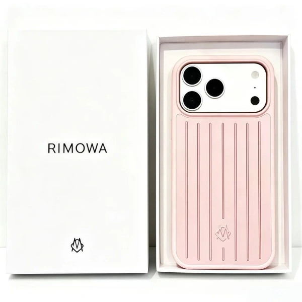Чехол Rimowa для iPhone 17 Pro Max / 18 Pro Max Розовый