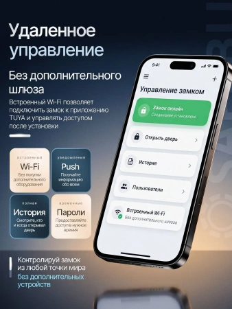 Умный замок Safeburg S1010 Premium Умный замок Safeburg S1010 Premium