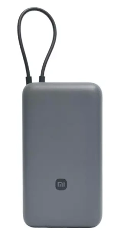 Внешний аккумулятор Xiaomi Power Bank 20000 мА·ч 33 Вт, тёмно-серый Внешний аккумулятор Xiaomi Power Bank 20000 мА·ч 33 Вт, тёмно-серый