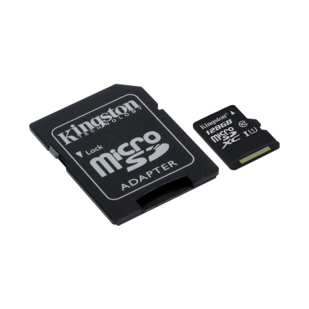 Карта памяти Kingston Canvas Select microSDXC 128 ГБ UHS-I U1 Карта памяти Kingston Canvas Select microSDXC 128 ГБ UHS-I U1