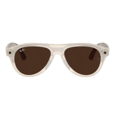 Умные очки Ray-Ban Meta Aviator Gen 3 RW4016 Limited Edition Transitions Brown Polished Milky Warm Beige (бежевые) Умные очки Ray-Ban Meta Aviator Gen 3 RW4016 Limited Edition Transitions Brown Polished Milky Warm Beige (бежевые)