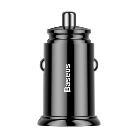 Автомобильное зарядное устройство Baseus Circular Plastic A+C 30W PPS Black (чёрный) Автомобильное зарядное устройство Baseus Circular Plastic A+C 30W PPS Black (чёрный)