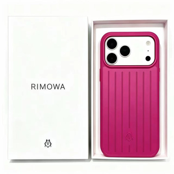 Чехол Rimowa для iPhone 17 Pro Max / 18 Pro Max Вишневый