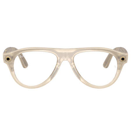 Умные очки Ray-Ban Meta Aviator Gen 3 RW4016 Limited Edition Transitions Brown Polished Milky Warm Beige (бежевые) Умные очки Ray-Ban Meta Aviator Gen 3 RW4016 Limited Edition Transitions Brown Polished Milky Warm Beige (бежевые)
