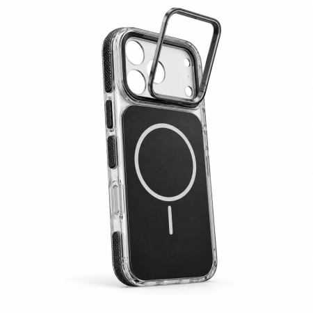 Чехол New Case с подставкой для iPhone 17 Pro / 18 Pro Черный