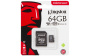 Карта памяти Kingston Canvas Select microSDXC 64 ГБ UHS-I U1 Карта памяти Kingston Canvas Select microSDXC 64 ГБ UHS-I U1