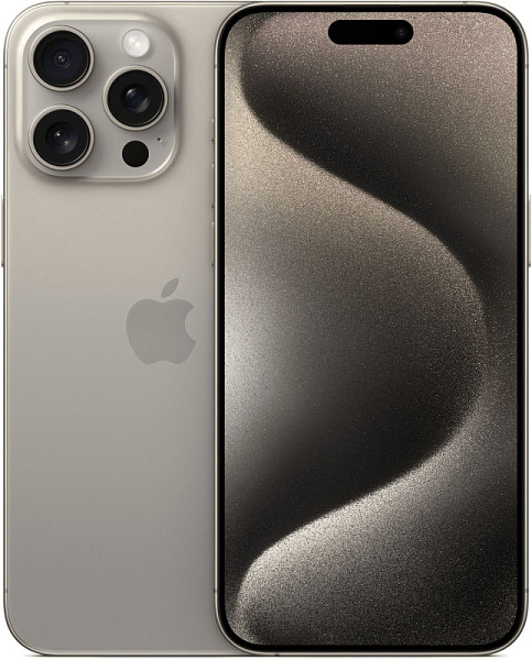 Apple iPhone 15 Pro Max 256GB Natural Titanium (серый) Apple iPhone 15 Pro Max 256GB Natural Titanium (серый)