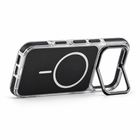 Чехол New Case с подставкой для iPhone 17 Pro / 18 Pro Черный