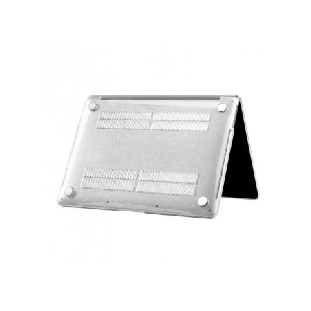 Чехол для MacBook Air 15 2023–2025 M2 A2941 / M3 A3114 / M4 A3241 Hard Shell Case, Прозрачный с блёстками Чехол для MacBook Air 15 2023–2025 M2 A2941 / M3 A3114 / M4 A3241 Hard Shell Case, Прозрачный с блёстками