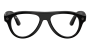 Умные очки Ray-Ban Meta Aviator Gen 3 RW4016 Transitions Green Shiny Black (чёрные)