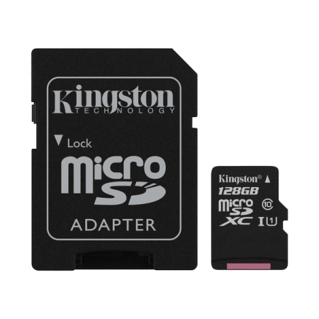 Карта памяти Kingston Canvas Select microSDXC 128 ГБ UHS-I U1 Карта памяти Kingston Canvas Select microSDXC 128 ГБ UHS-I U1