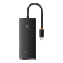 USB-C хаб Baseus Lite Series 4-Port 4×USB 3.0 Black (чёрный) USB-C хаб Baseus Lite Series 4-Port 4×USB 3.0 Black (чёрный)