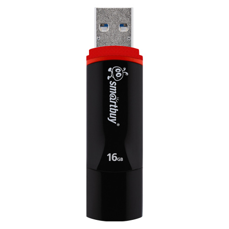 Флеш-накопитель Smartbuy Crown 16 ГБ USB 2.0 Black Флеш-накопитель Smartbuy Crown 16 ГБ USB 2.0 Black