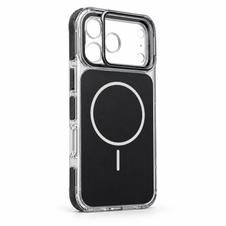 Чехол New Case с подставкой для iPhone 17 Pro / 18 Pro Черный
